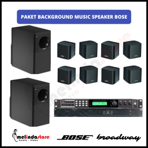 Paket Background Music Speaker Bose Freespace 3 - 8 Speaker
